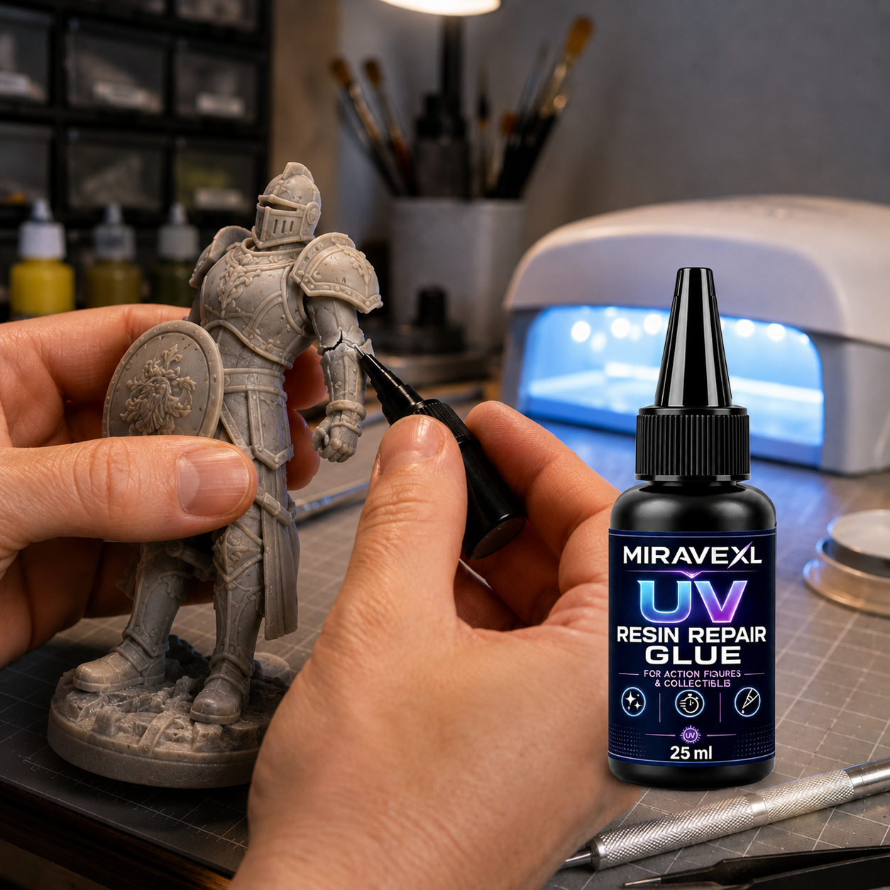 25g MIRAVEXL Żywica Epoksydowa – Uv Resin Clear Hard recenzja i cena