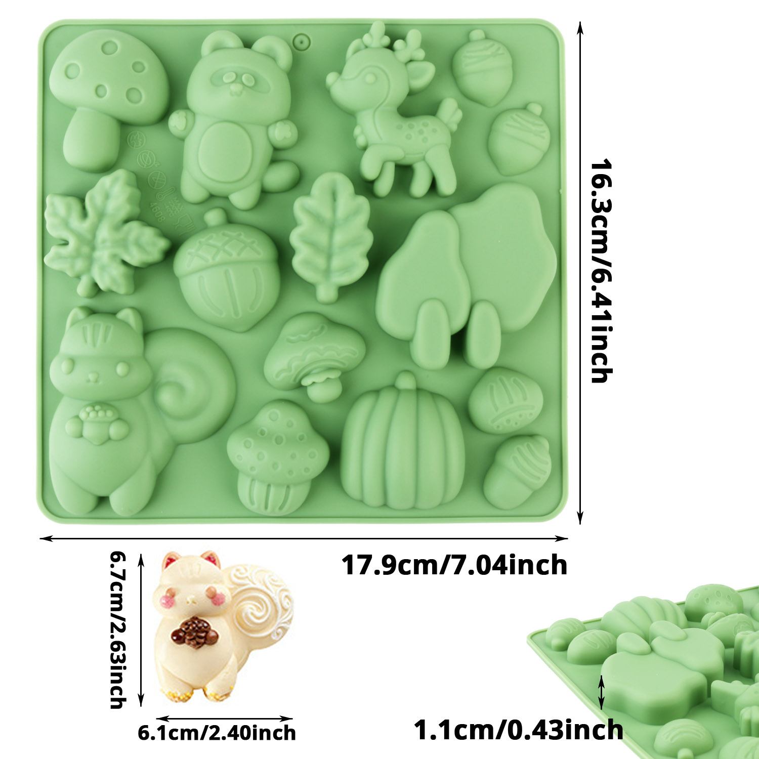 1 Silikonowa forma do ciast w  – Resin Art Craft recenzja i cena