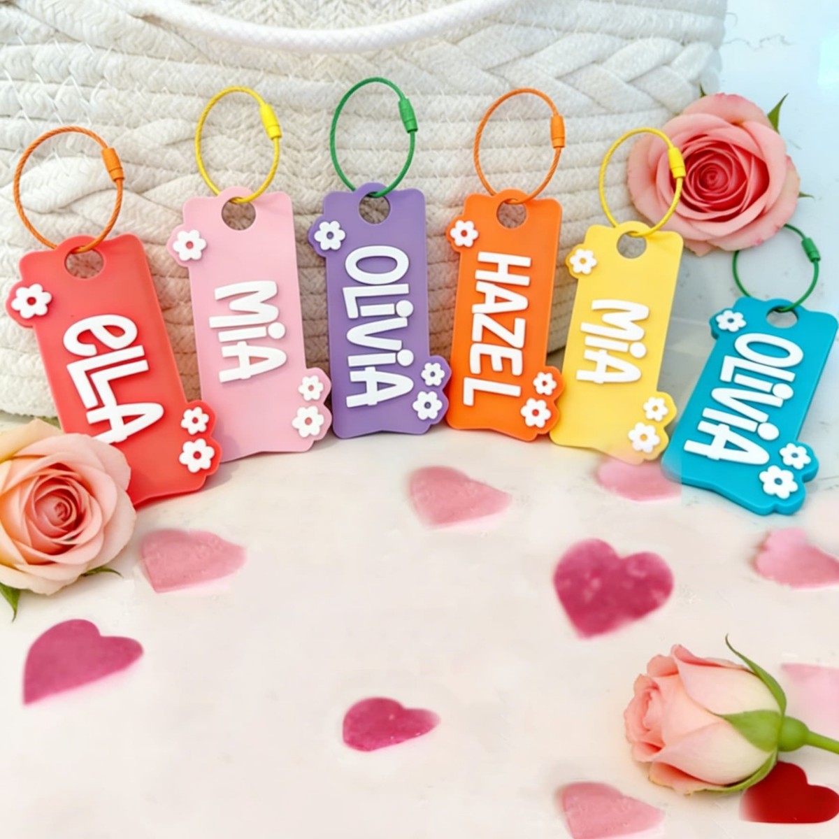 Personalizowany brelok akrylow – Resin Art Name recenzja i cena