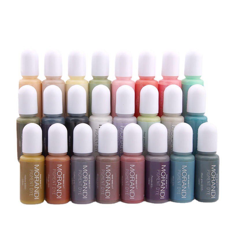 24 kolory pigmenty z żywicy ep – Resin Pigment Alcohol Ink recenzja i cena