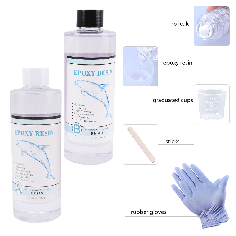 1:1 Przezroczysta żywica epoks – Uv Resin Clear Hard recenzja i cena