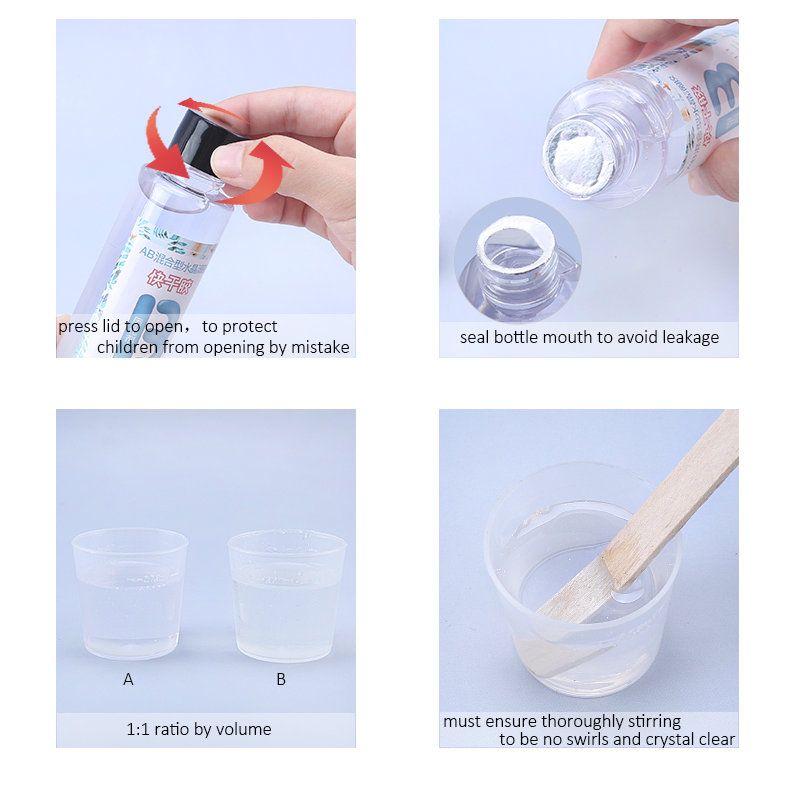 1:1 Przezroczysta żywica epoks – Uv Resin Clear Hard recenzja i cena