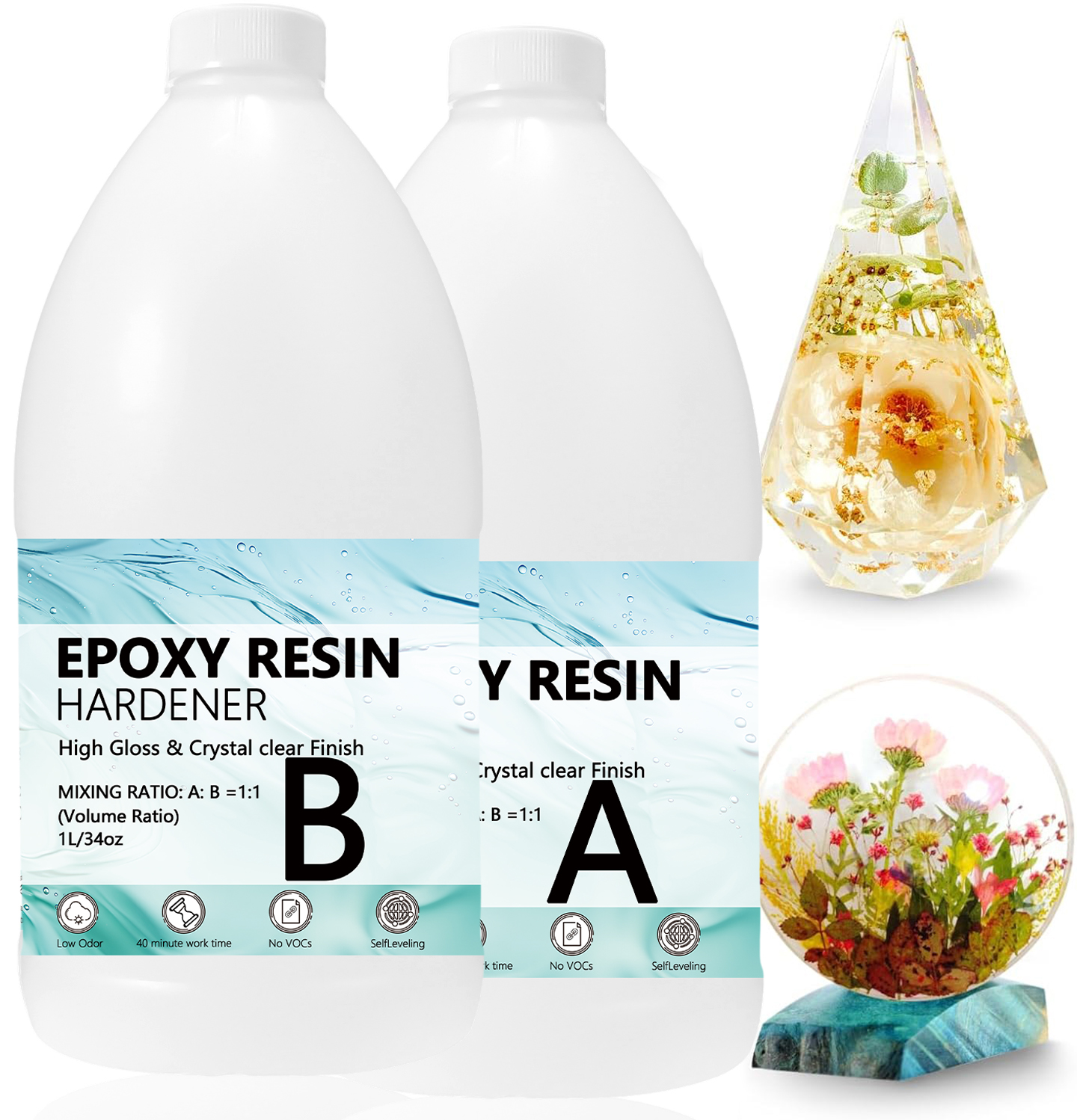Zestawy żywicy epoksydowej, ze – Resin Art Kit For Beginners recenzja i cena