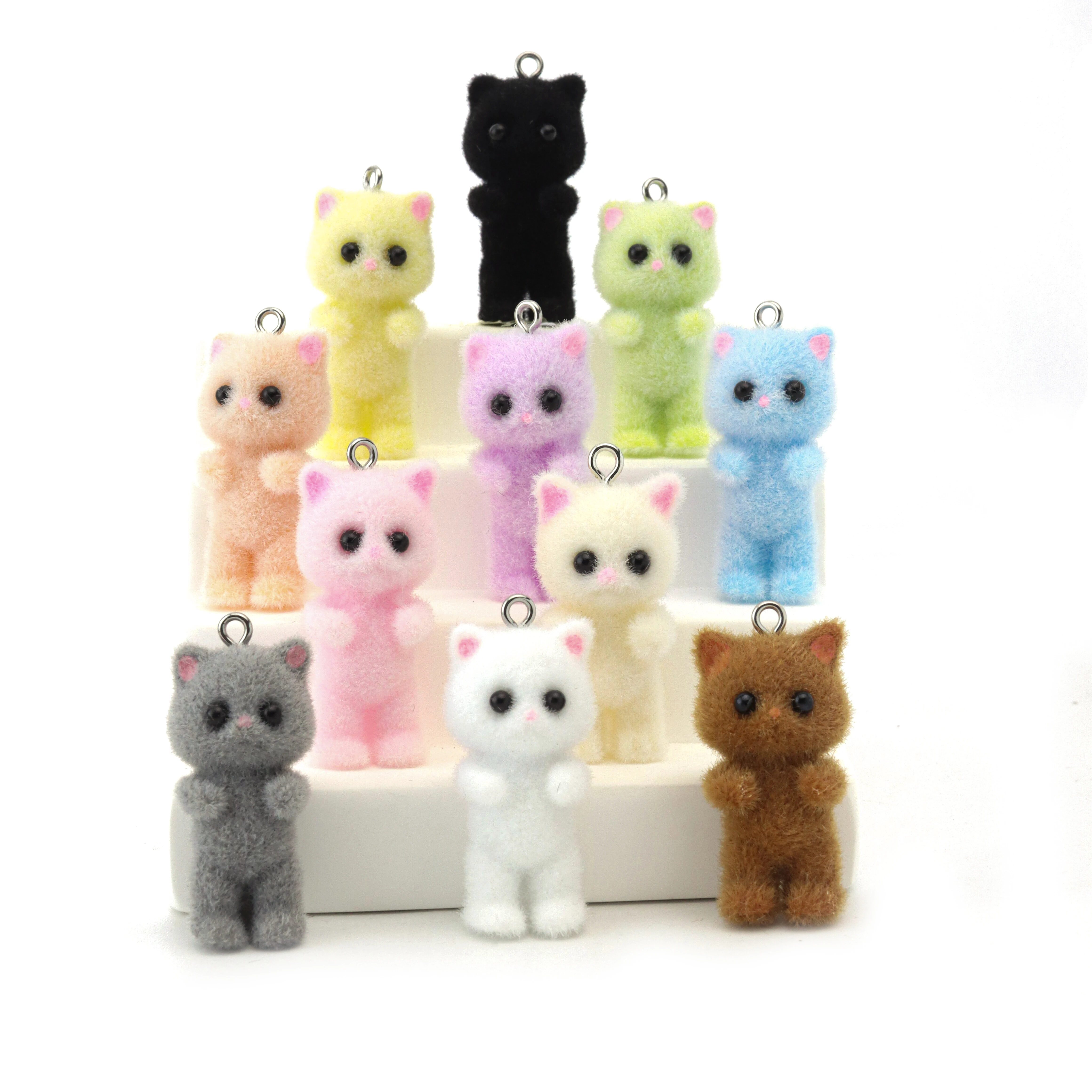 33 sztuk wisiorek z kotem Kawa – Resin Art Craft recenzja i cena