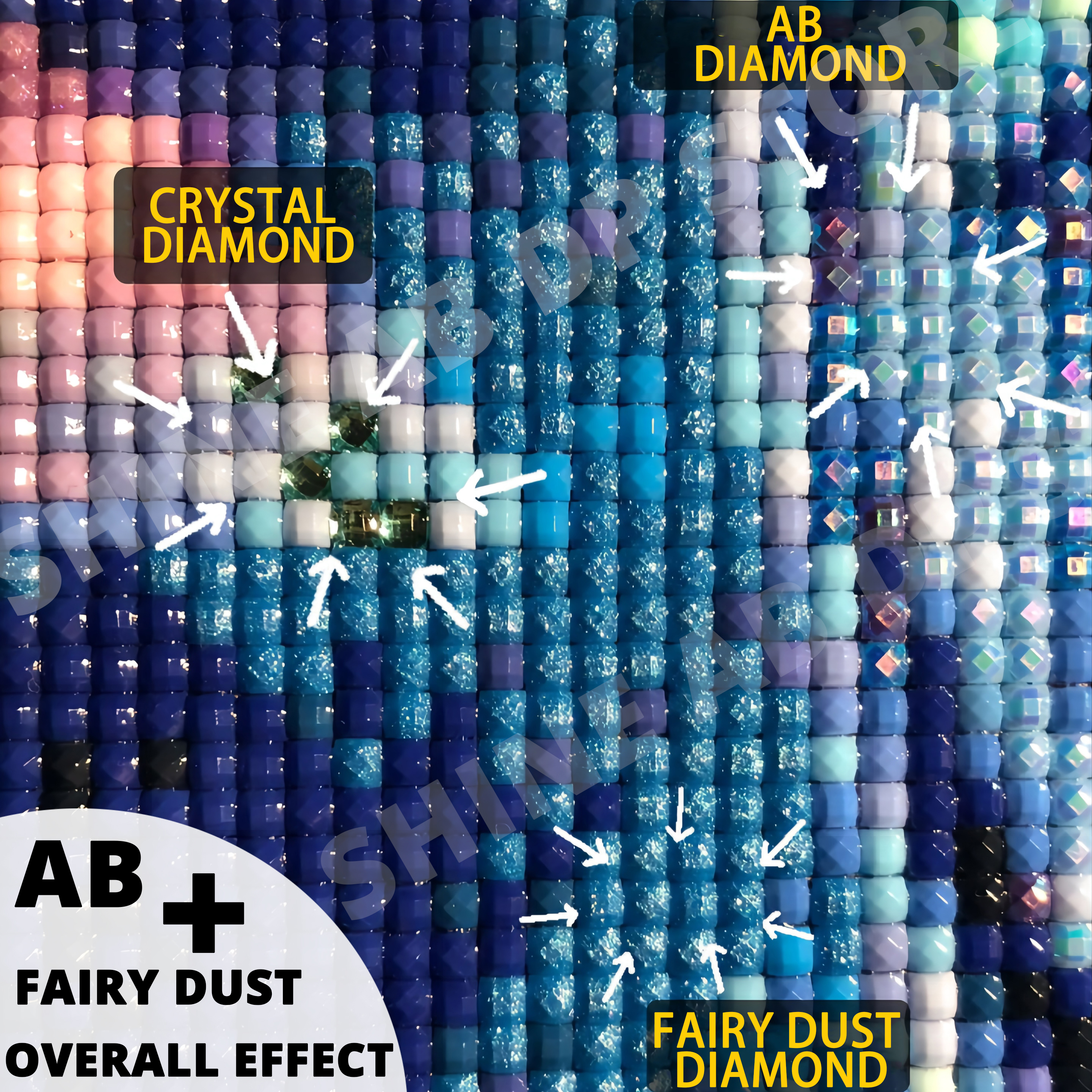 Żywica AB Fairy Dust 5D DIY Mo – Resin Art Of Rose recenzja i cena