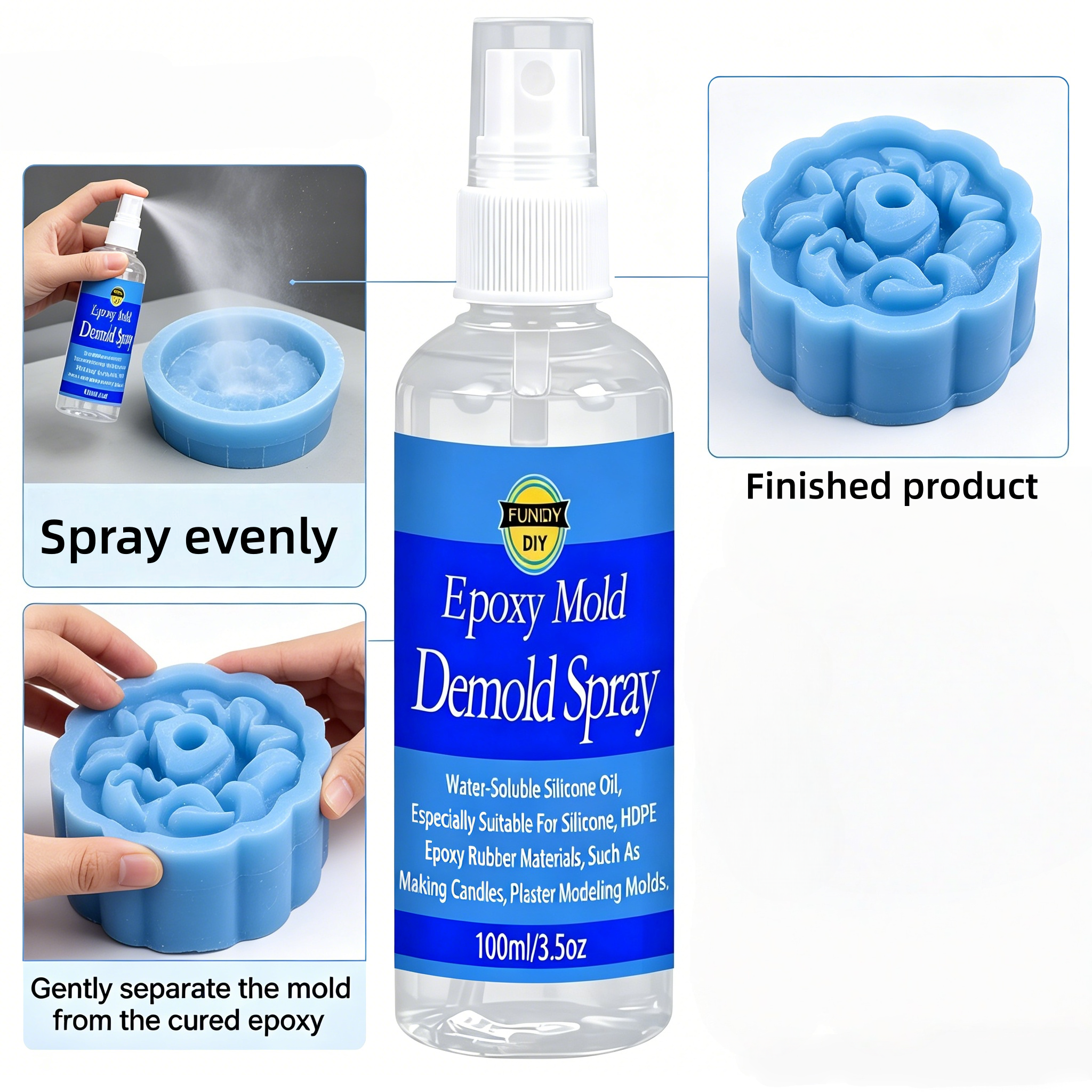 Spray do wyjmowania form silik – Release Spray Silicone recenzja i cena