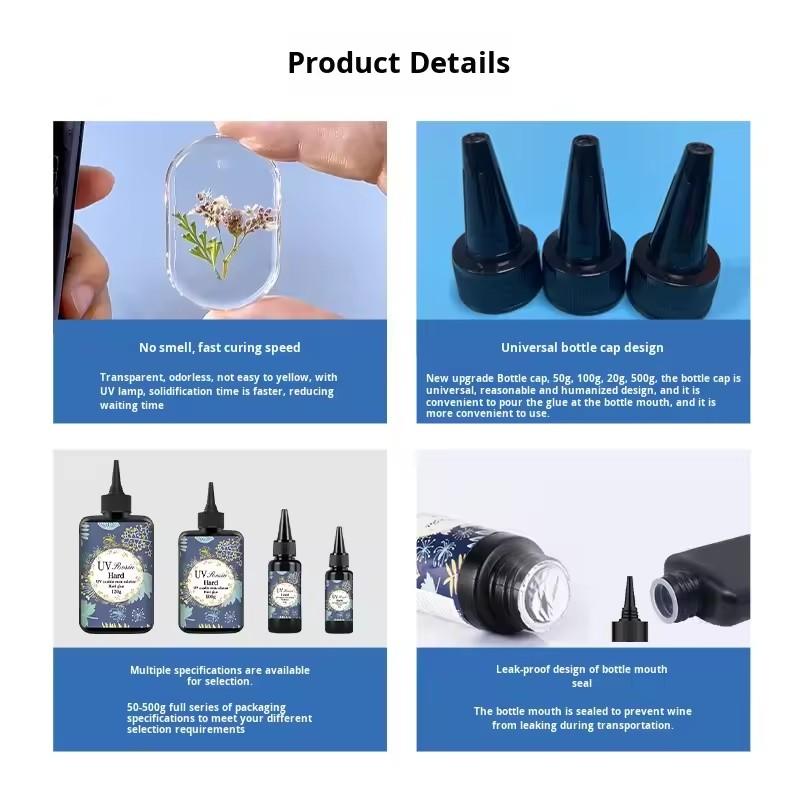 1/2 szt. Kryształowo przezrocz – Uv Resin Clear Hard recenzja i cena