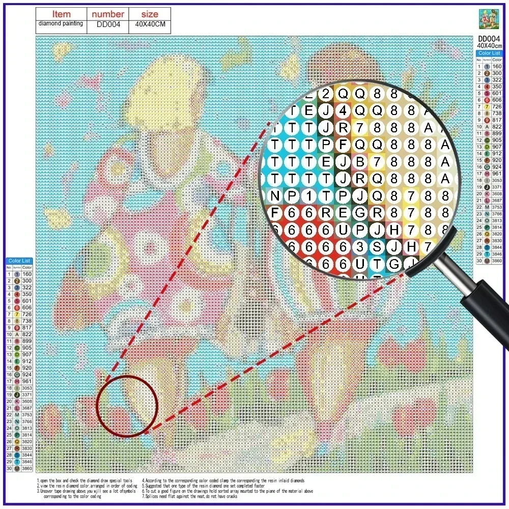 1 szt. bezramkowy obraz diamen – Resin Art Sticker recenzja i cena