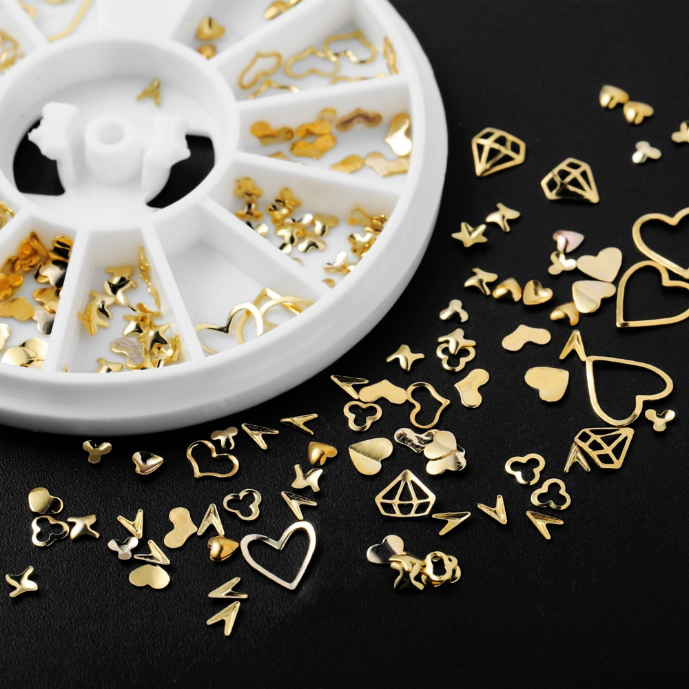 1Box Gold Nail Art Glitter Met – Resin Art Frame recenzja i cena
