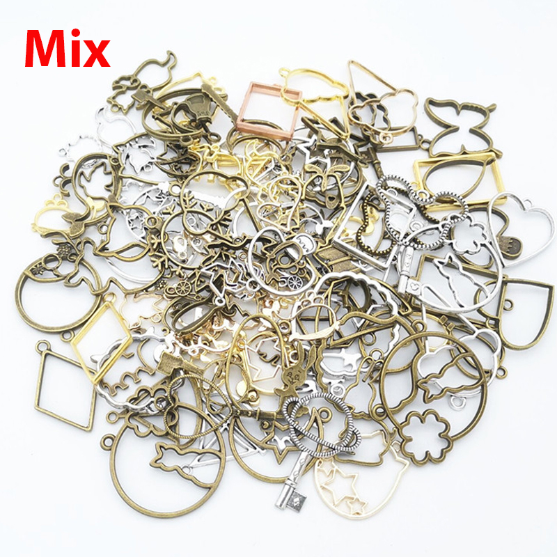 50g 100g DIY Mixed Charms Pend – Resin Art Frame recenzja i cena