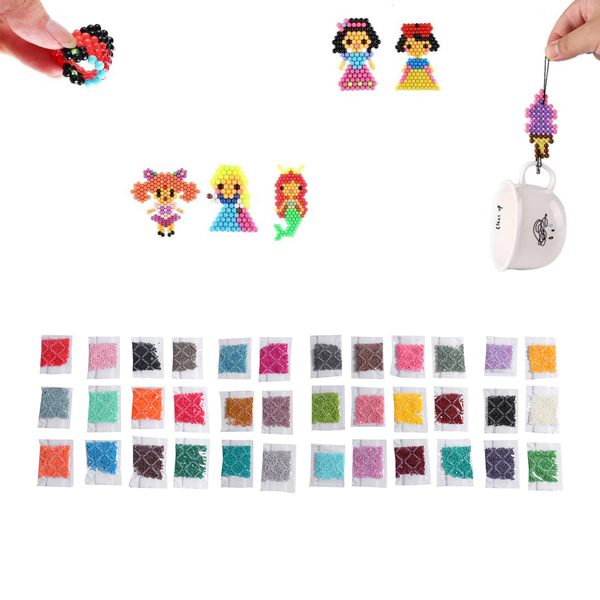 36 szt. Okrągłe diamentowe zes – Resin Art Diy recenzja i cena