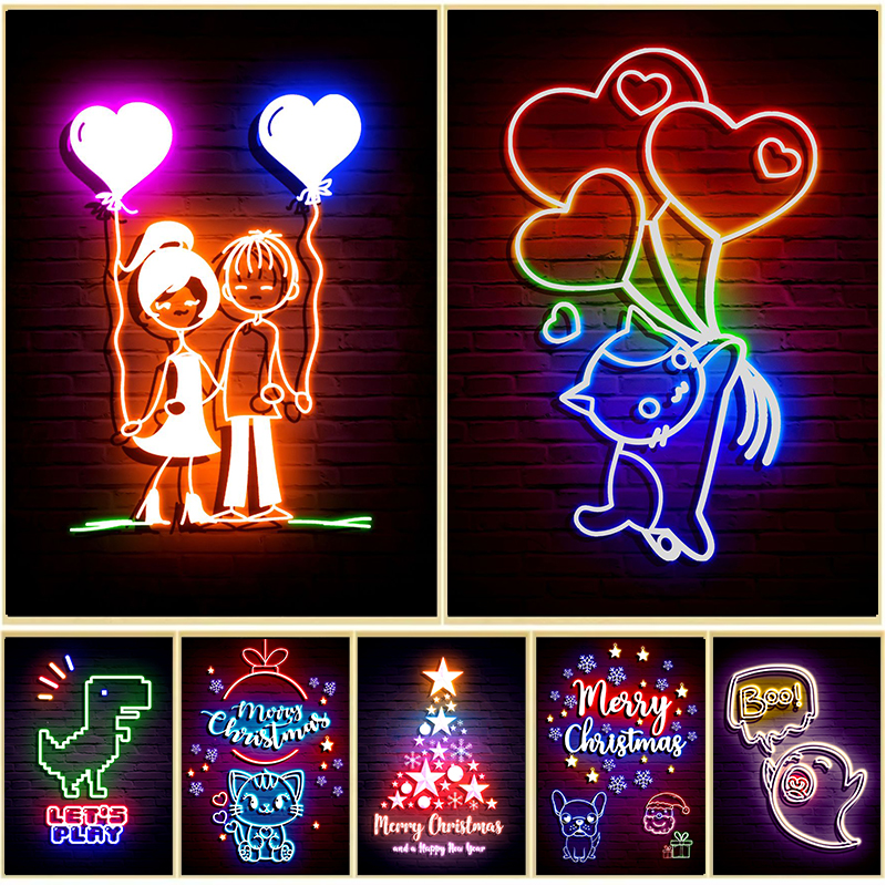 Neonowe Grafiki Chłopak Dziewc – Resin Art Zone recenzja i cena