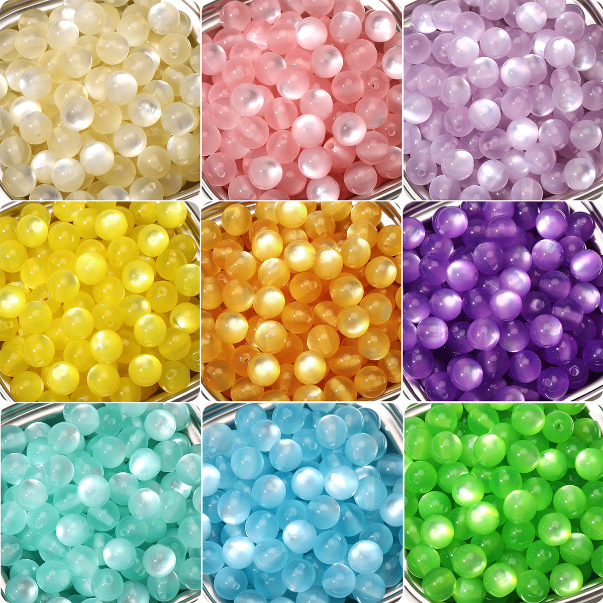 30/60 szt. 10mm Kolorowe żywic – Resin Art Love recenzja i cena