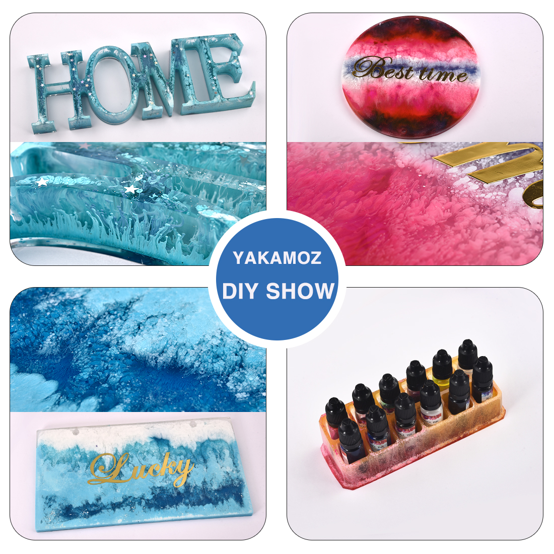 1 Zestaw pigmentów żywicznych  – Resin Pigment Alcohol Ink recenzja i cena