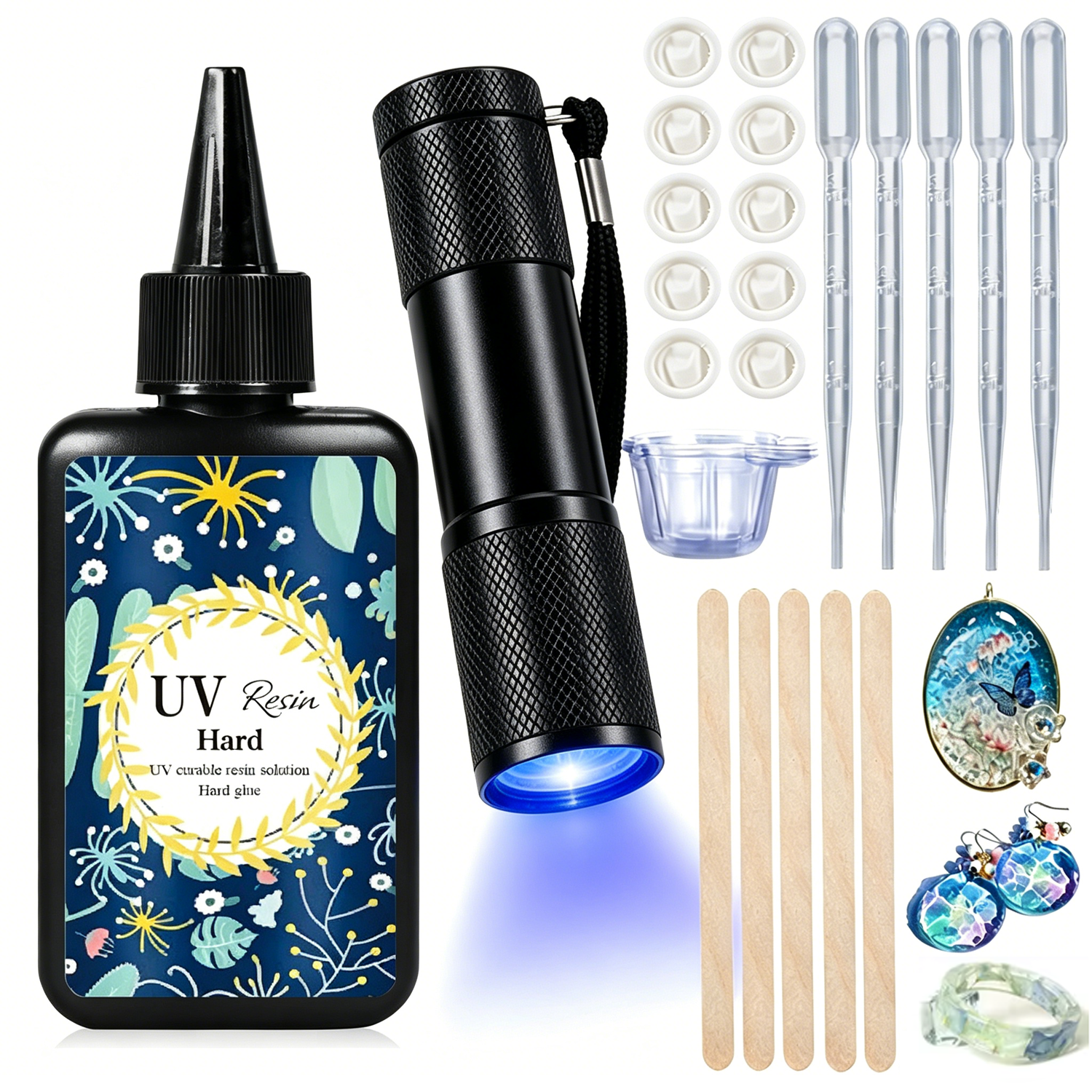 Zestaw żywicy UV ze światłem U – Uv Resin Clear Hard recenzja i cena