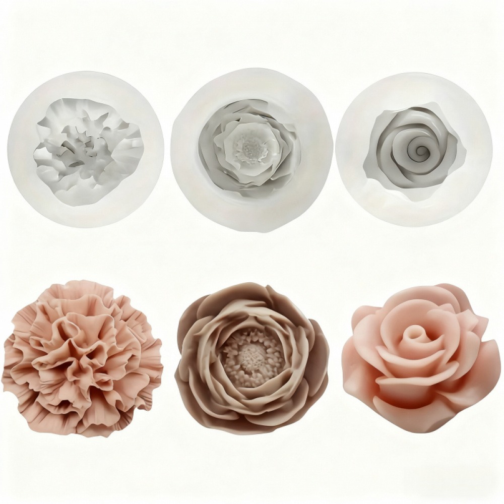 Formy silikonowe 3-częściowe:  – Resin Art Design For Wedding recenzja i cena